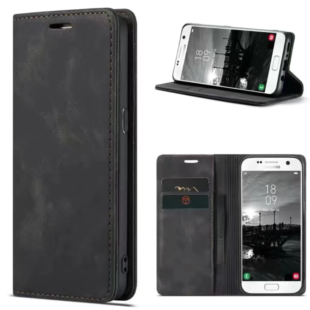 เคสฝาพับหนัง Xunte สำหรับ Samsung A16 A26 A36 A56 A06 4G A06 5G A05 A05S S24FE กระเป๋า ใส่บัตรได้ ตั้งได้