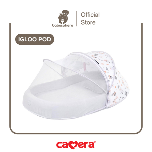 CAMERA | ชุดมุ้ง IGLOO POD ผ้ามินิซู ถอดซักได้พร้อมกระเป๋าพกพา Scandinavia ลายใหม่!!