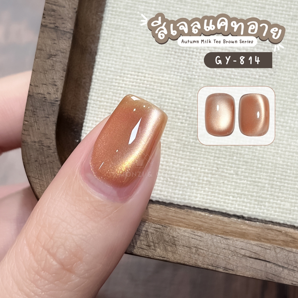 สีเจล (อบ) GAOY สีเจลแคทอาย สีเจลลูกแก้ว เม็ดสีแน่น รูปที่ 6