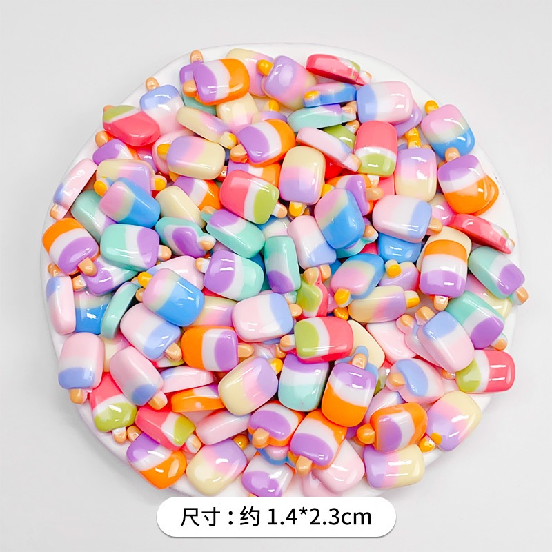 j104 ไอติมแท่งจิ๋ว แพคละ 10 ชิ้น