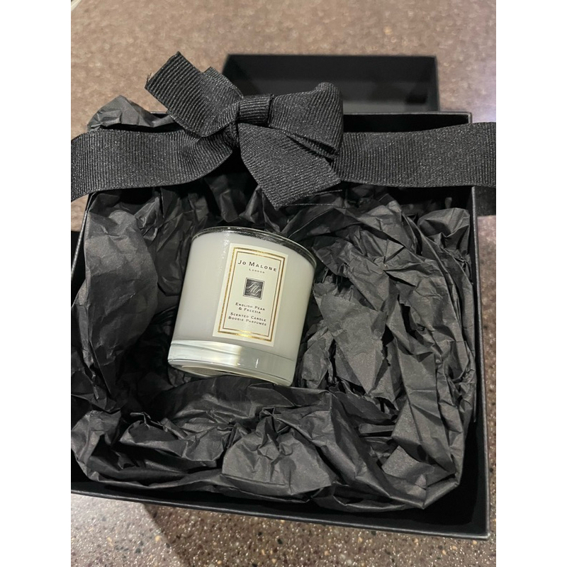 Jo Malone Scented Mini Candle (3cm/35g.) เทียนหอมจากโจมาโลน กลิ่น English pear ของแท้ จาก KP