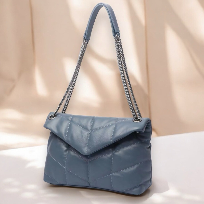 Jiffy 24cm หนังแกะแบบpuffy แบรนด์Lovera