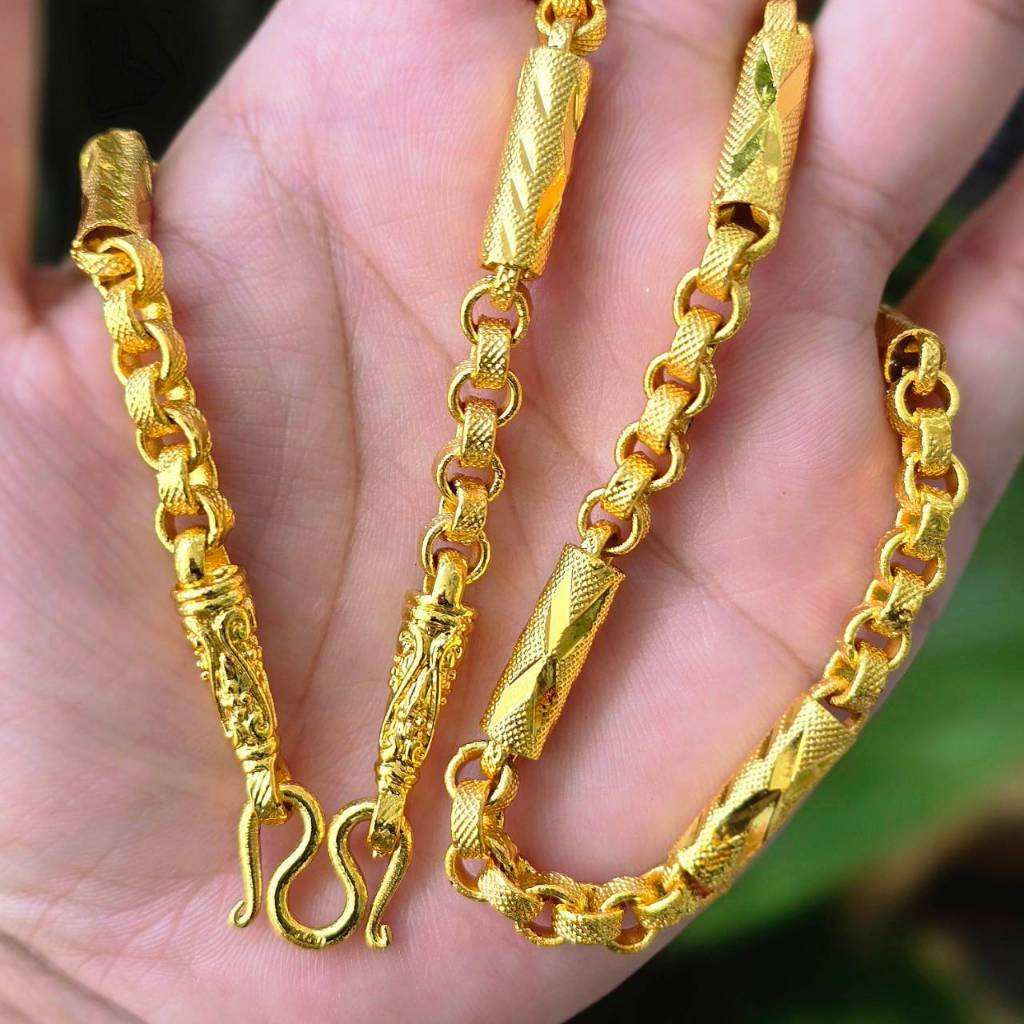 สร้อยคอ ทาโร่คั่นปล้อง 1,2,3 บาท