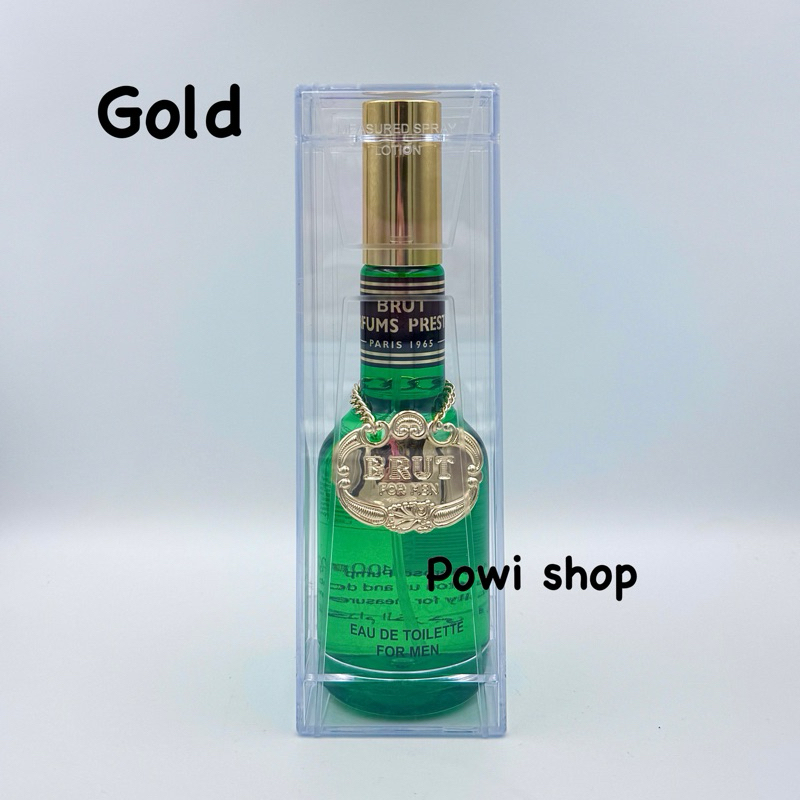 น้ำหอมแท้ 100% Brut Prestige Gold men EDT.100ml.