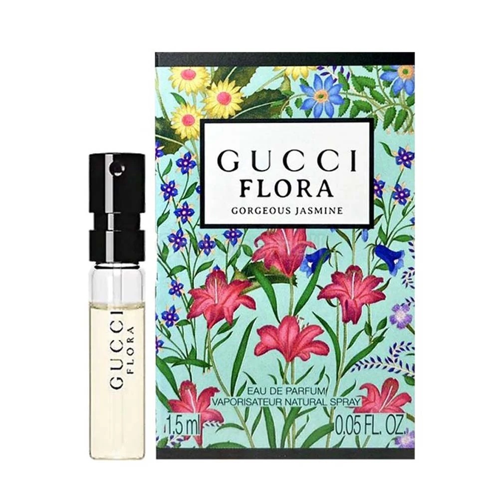 GUCCI FLORA Gorgeous Jasmine EDP 1.5ml (สีเขียว แบบหลอด)