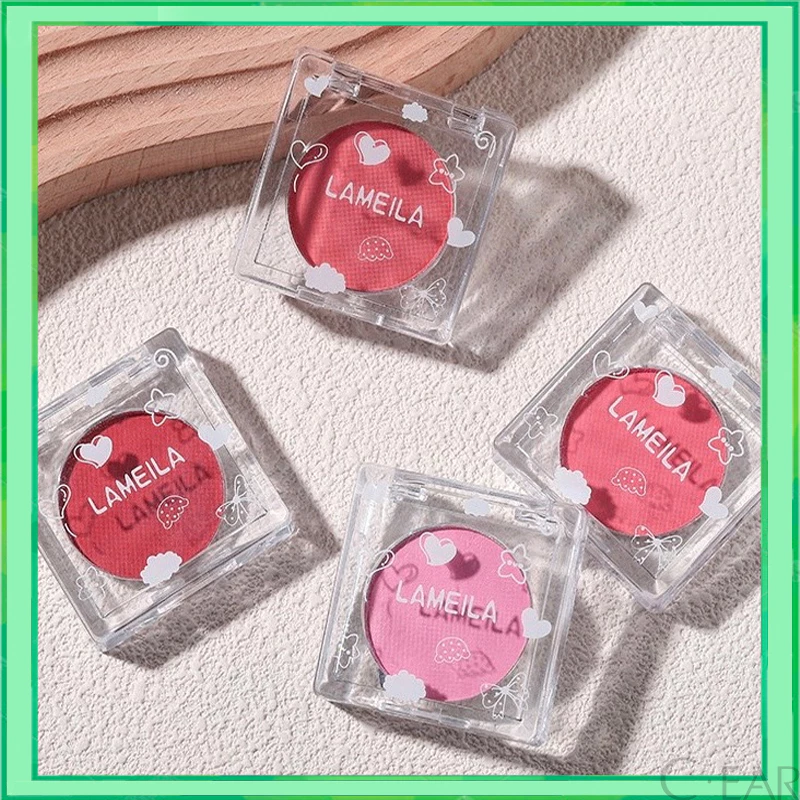 LAMEILA บลัชออนแต่งหน้า สีนู้ด เนื้อแมตต์ เนื้อละเอียด เกลี่ยง่าย กันน้ำ ติดทน บลัชออน 4โทนสี