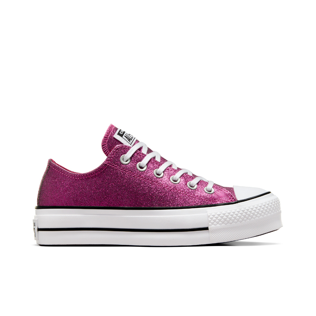 CONVERSE รองเท้า CTAS LIFT SPARKLE PARTY OX PURPLE ผู้หญิง A05438CF_H3PPXX