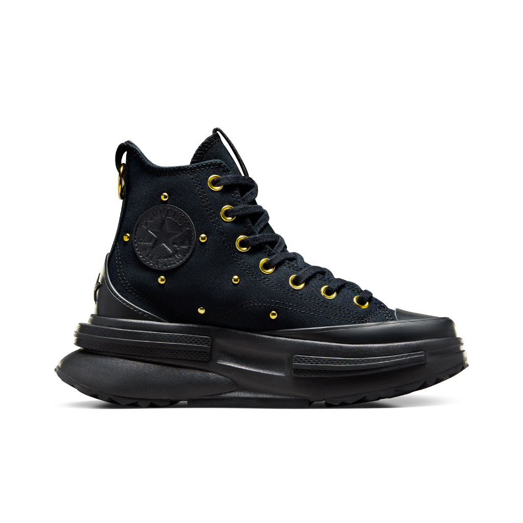 CONVERSE รองเท้า RUN STAR LEGACY CX STAR STUDDED HI BLACK UNISEX A05461CU_H3BKXX