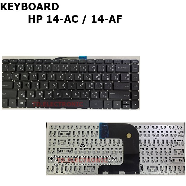 KEYBOARD HP  14-AC 14-AD 14-AF 14-AM 14-AN Hp 240 G4 245 G4 246 G4 14G 14Q