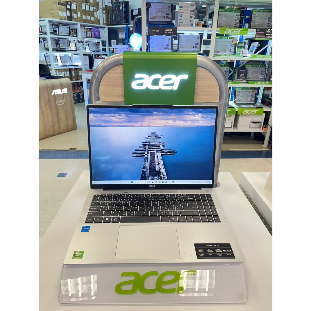 โน๊ตบุ๊ค Acer Aspire Lite 16 AL16-52P-51Y1 Gray