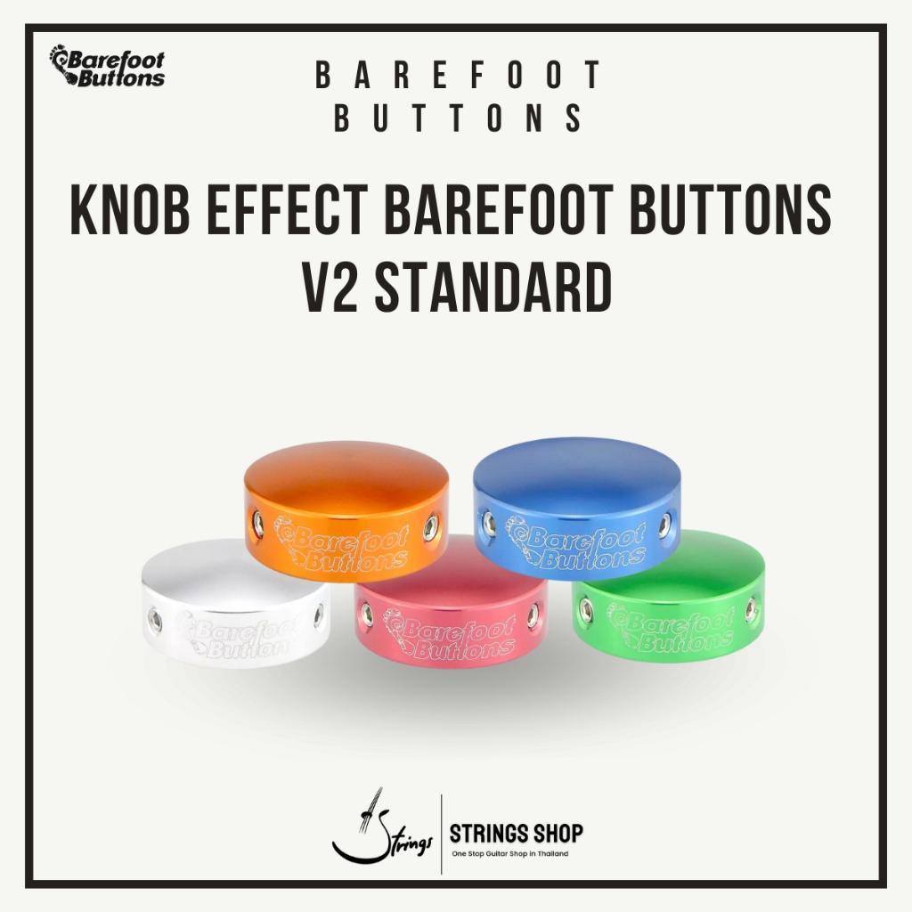 KNOB EFFECT Barefoot Buttons V2 Standard