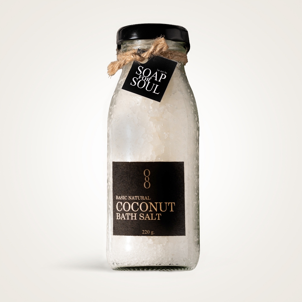 COCONUT BATH SALT | เกลือสปามะพร้าว 220 g.
