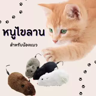 หนูไขลาน ไทยส่ง ของเล่นสำหรับแมว หนูตัวน้อย หลากสี หนูปลอม ของเล่นหนู ตุ๊กตาหนู หนูน้อย หนูจิ๋ว