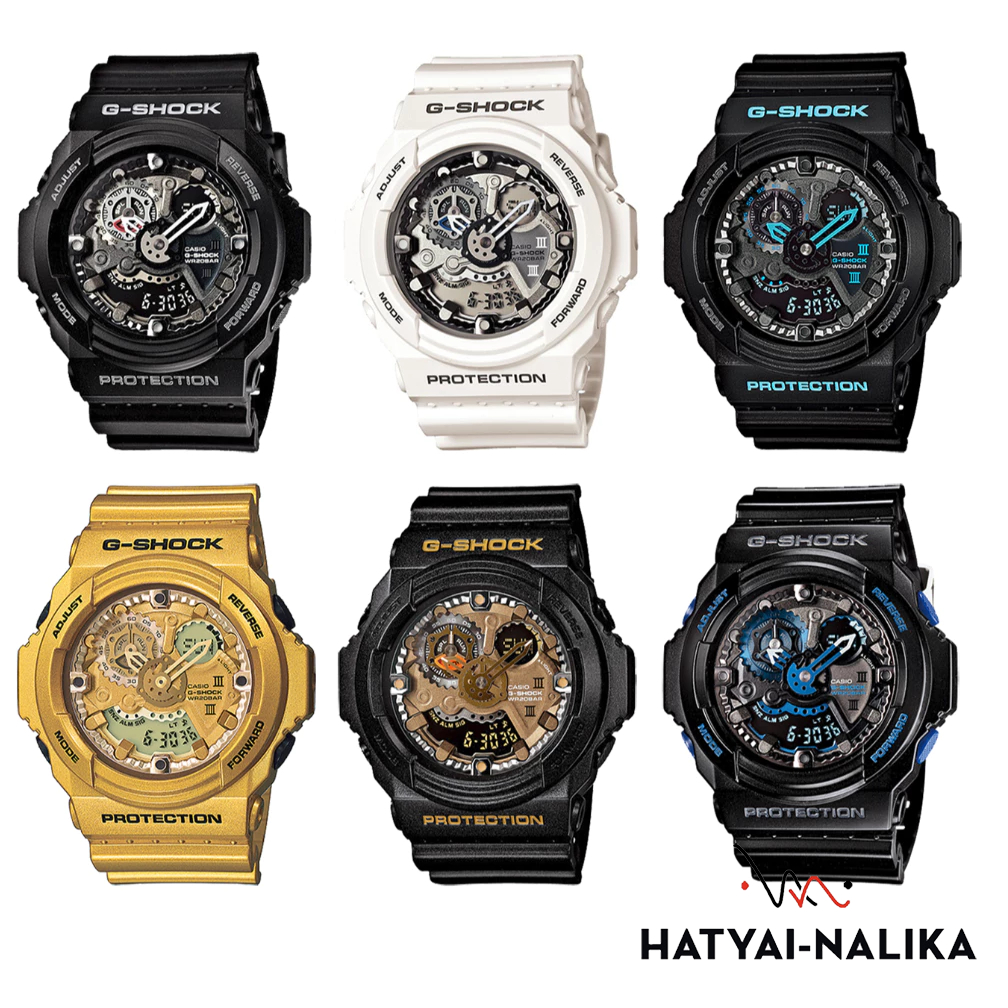 🔥ของแท้🔥 G-SHOCK หายาก GA-300,GA-303 series GA-300-1A,GA-300-7A,GA-300A-1A,GA-300GD-9A,GA-303B-1A คร
