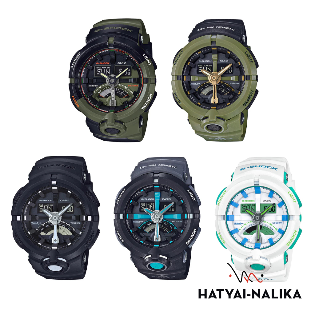 🔥ของแท้🔥 G-SHOCK หายาก GA-500 series GA-500-1A,GA-500P-1A,GA-500P-3A,GA-500WG-7A,GA-500K-3A CHARI&CO