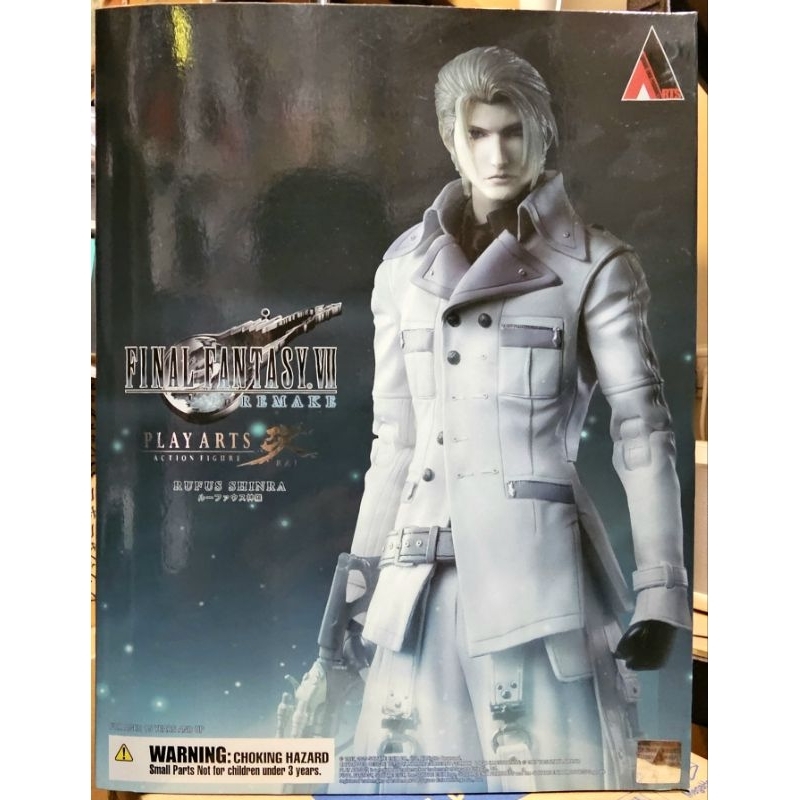 [พร้อมส่ง/มือ 1] Final Fantasy VII Remake PLAY ARTS Kai Rufus Shinra 4988601354318