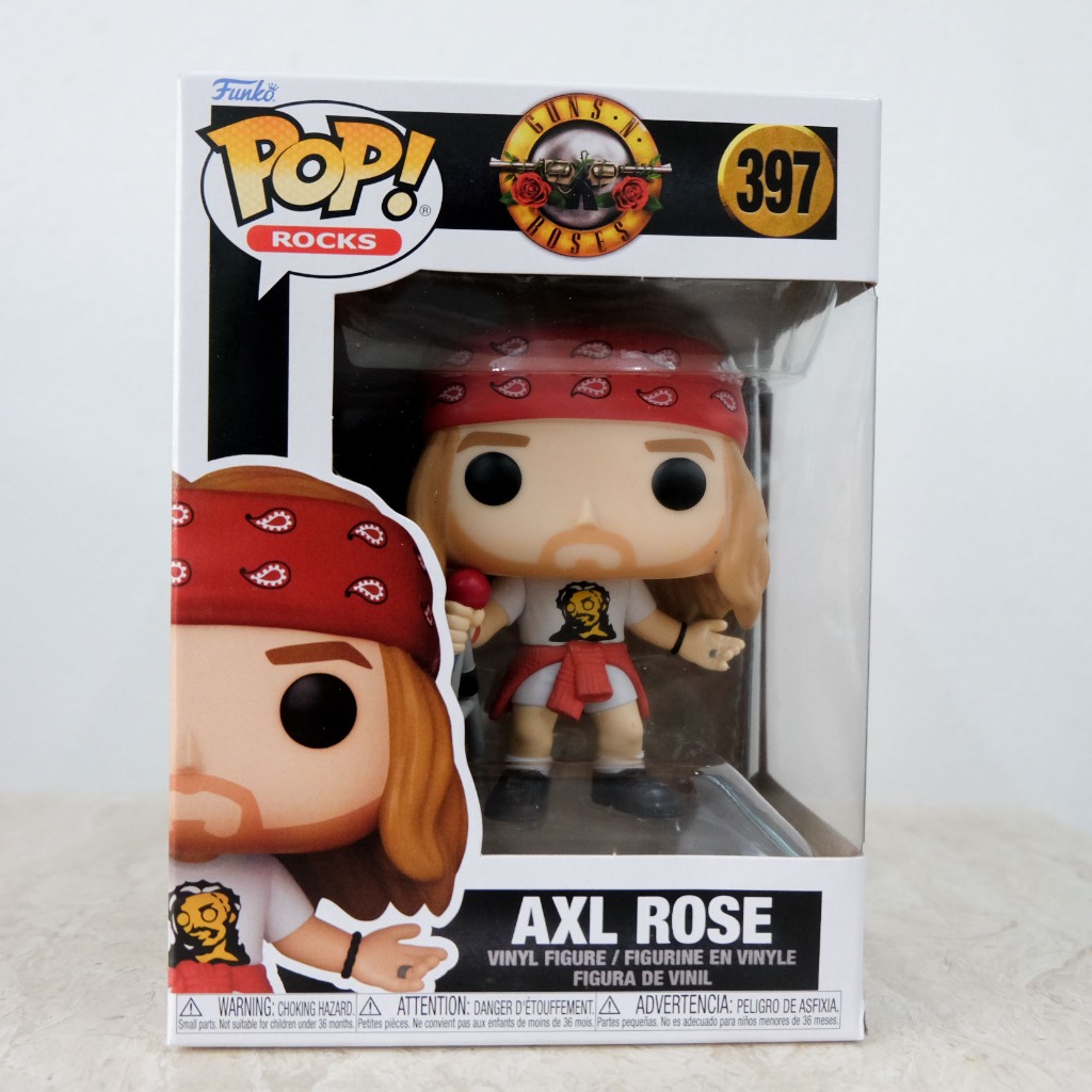 🎤 [ Rocks ] 🎤 Funko Pop Guns N Rose -  Axl Rose ของแท้ มือ1 กล่อง9/10 ตำหนิตามรูป