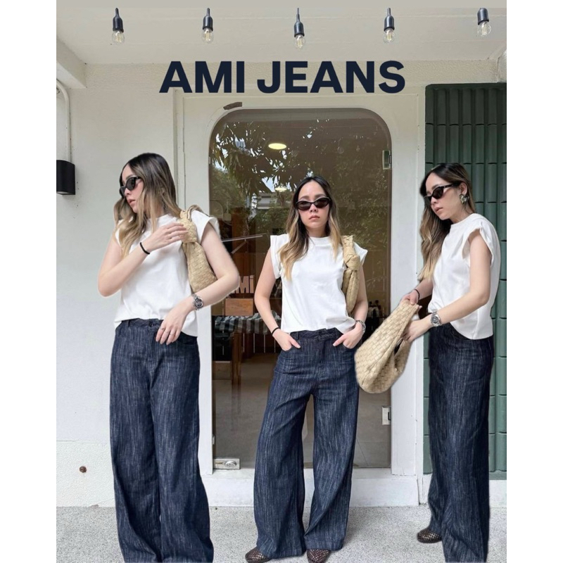 tshoppppp " AMI JEANS"💙 ขอบอกว่ารุ่นนี้ Limited สุดๆ ผ้ายีนส์สั่งทำพิเศษ ผ้าฟอกพรีเมี่ยมมากๆ ผ้าตัวน