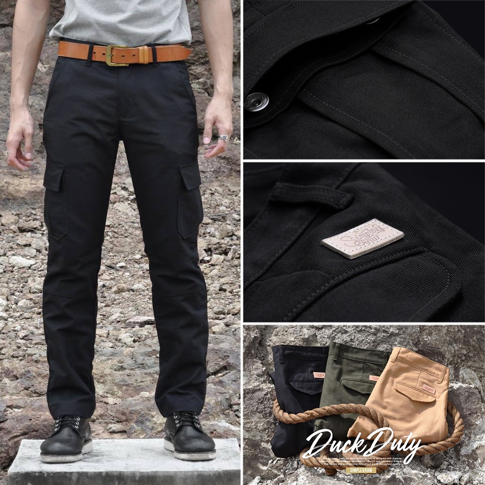 Simple&Raw -  Sk825 DuckDuty (Black)