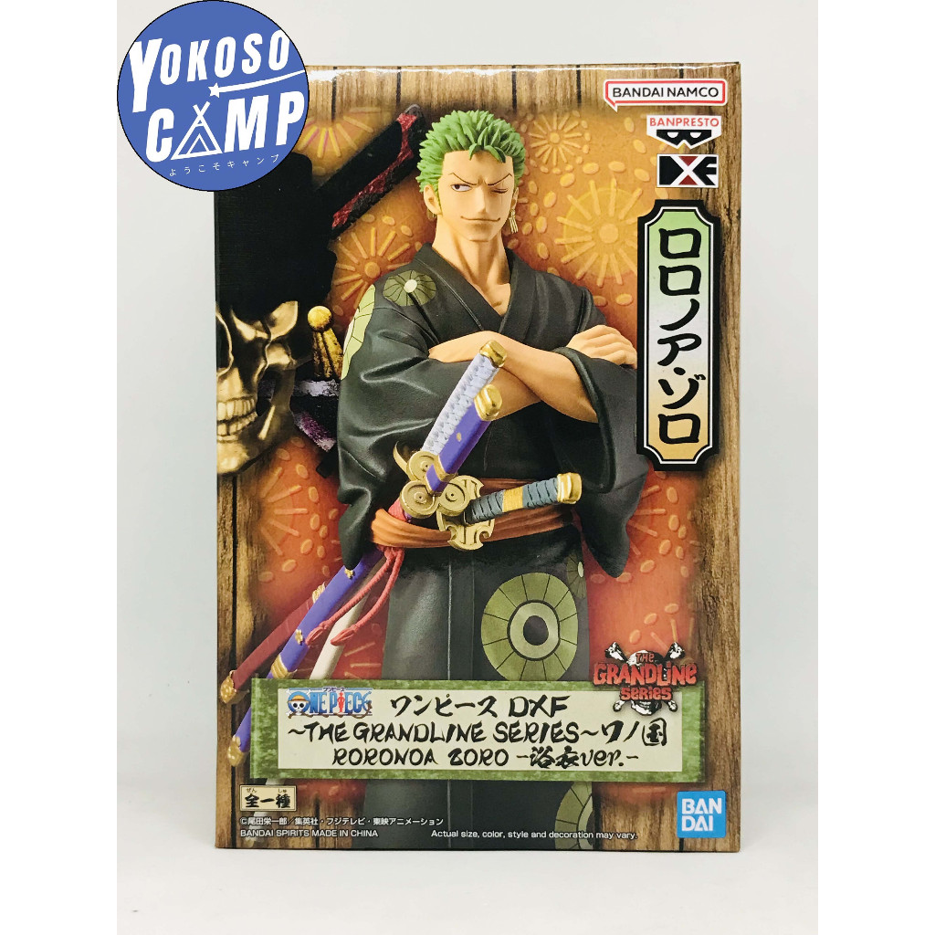 [พร้อมส่ง/มือ1] One Piece - Roronoa Zoro - DXF - The Grandline Series - Wano Country - Yukata Ver. (