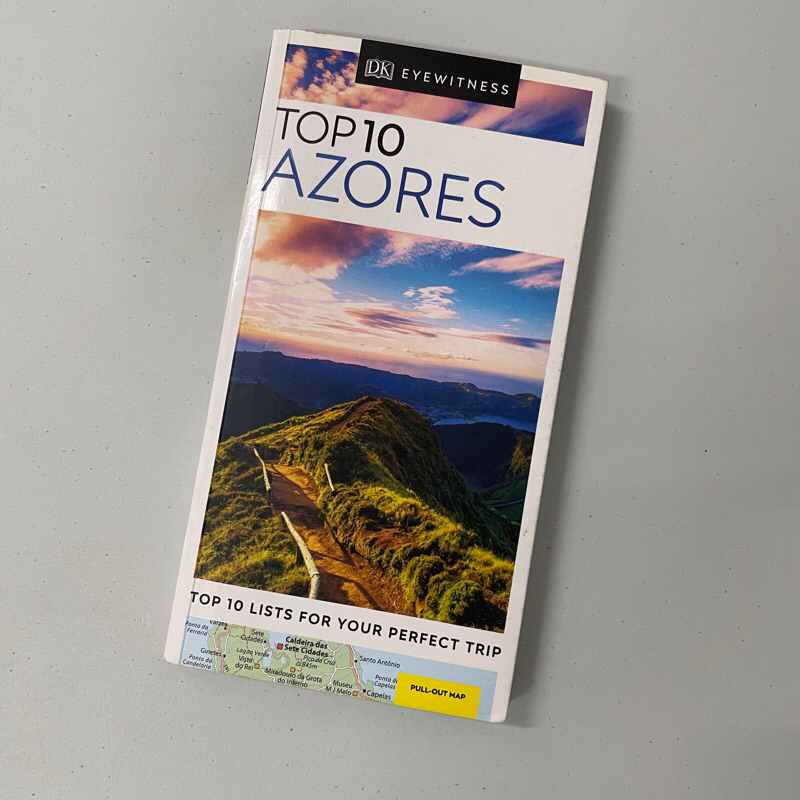 DK Eyewitness Top 10 Azores (Pocket Travel Guide) Paperback – Folded Map, July 16, 2019