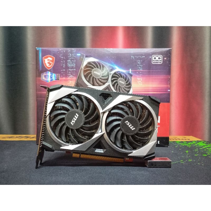 [การ์ดจอมือ2] MSI RX 6500xt / ประกัน 07-05-2025