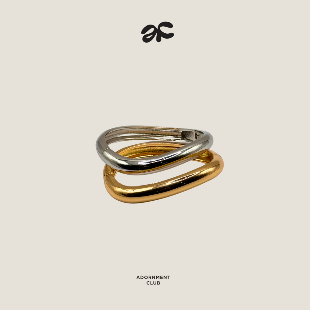 Adornment Club - Kiki Bracelet (Gold/Silver) กำไลข้อมือ AC145 l nickel free, waterproof, long-lasting - รูปที่ 3