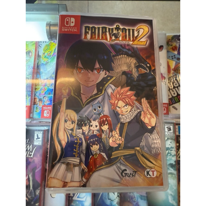 แผ่นสวิตช์มือสอง fairy tail2