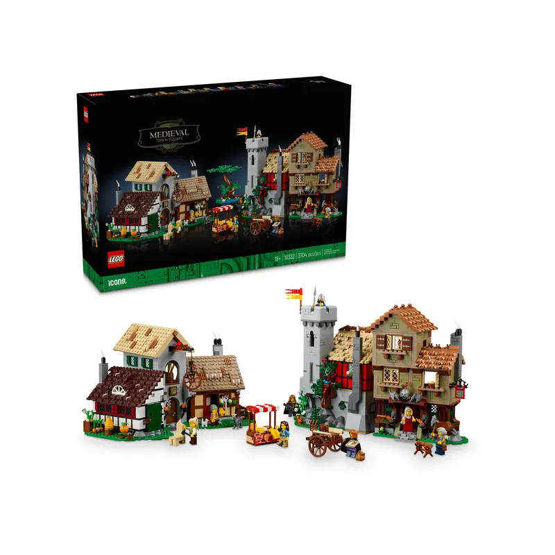 (ของแท้) Lego Icons 10332 Medieval Town Square