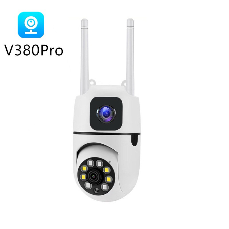 กล้องวงจรปิด360wifi PTZ HD5MPOutdoorIndoorwireless IP Securety CCTVCameraภาพคมชัดผ่านมือถือ app v380pro