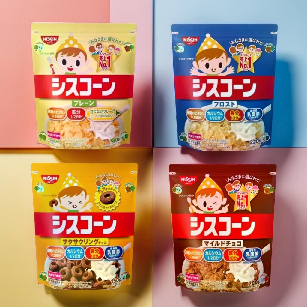 Nissin ซีเรียลข้าวโพดกรอบ หลากหลายรสชาติ อร่อยครบรส