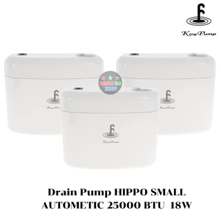ปั๊มน้ำทิ้งแอร์ เดรนน้ำทิ้งแอร์ KING PUMP รุ่น Small Hippo เหมาะกับแอร์ 9,000-25,000BTU สำหรับดูดน้ำแอร์ไปทิ้งนอกบ้าน