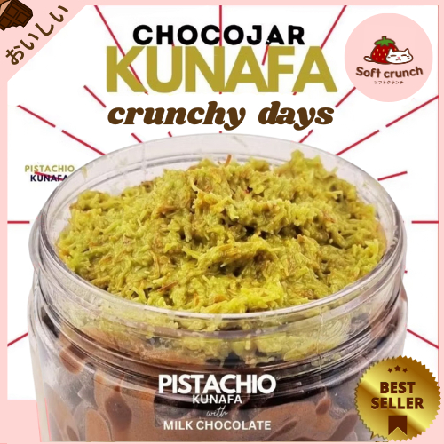 Soft Crunch Jar Kunafa Pistachio