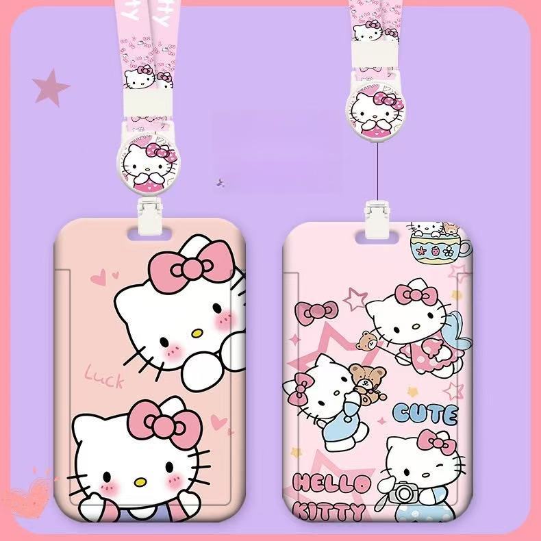 พร้อมส่ง  ที่ใส่บัตร พร้อมสายคล้องคอ ป้ายห้อยบัตรพนักงาน/บัตรนักเรียน ใส่คีย์การ์ดได้