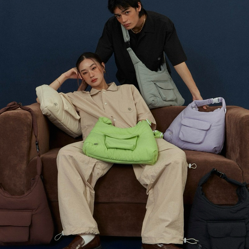 Double Nylon Bag By Grandfather ราคา ถูกที่สุด ดีลบีเคเค