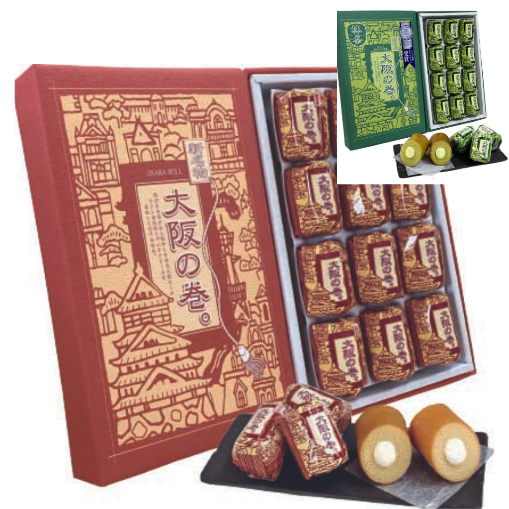 โอซาก้า วอลุ่ม มัทฉะ มินิบามคูเฮน ของฝากจากโอซาก้า ขนมหวาน ส่งตรงจากญี่ปุ่น.Osaka souvenir.