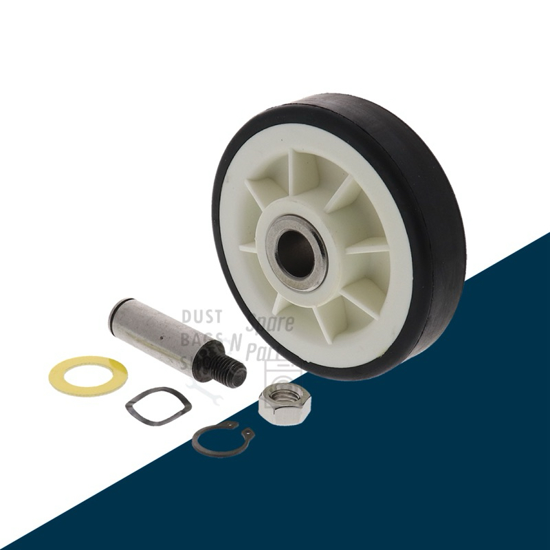 Dryer Drum Support Roller ลูกกลิ้ง ลูกล้อประคองถังเครื่องอบผ้า สำหรับเครื่องอบผ้า GE / Maytag / Speed Queen (1 ชุด)