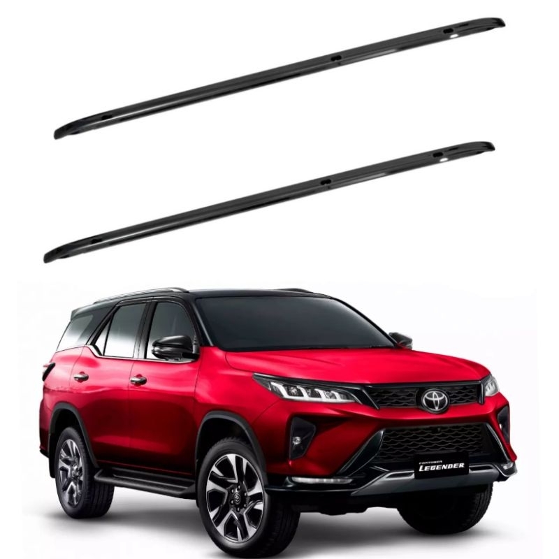 TOYOTA FORTUNER Y2016-2025 ราวหลังคา รุ่น SMART (แบบยึดน็อต/ไม่เจาะหลังคา) และ แร็คราวหลังคา