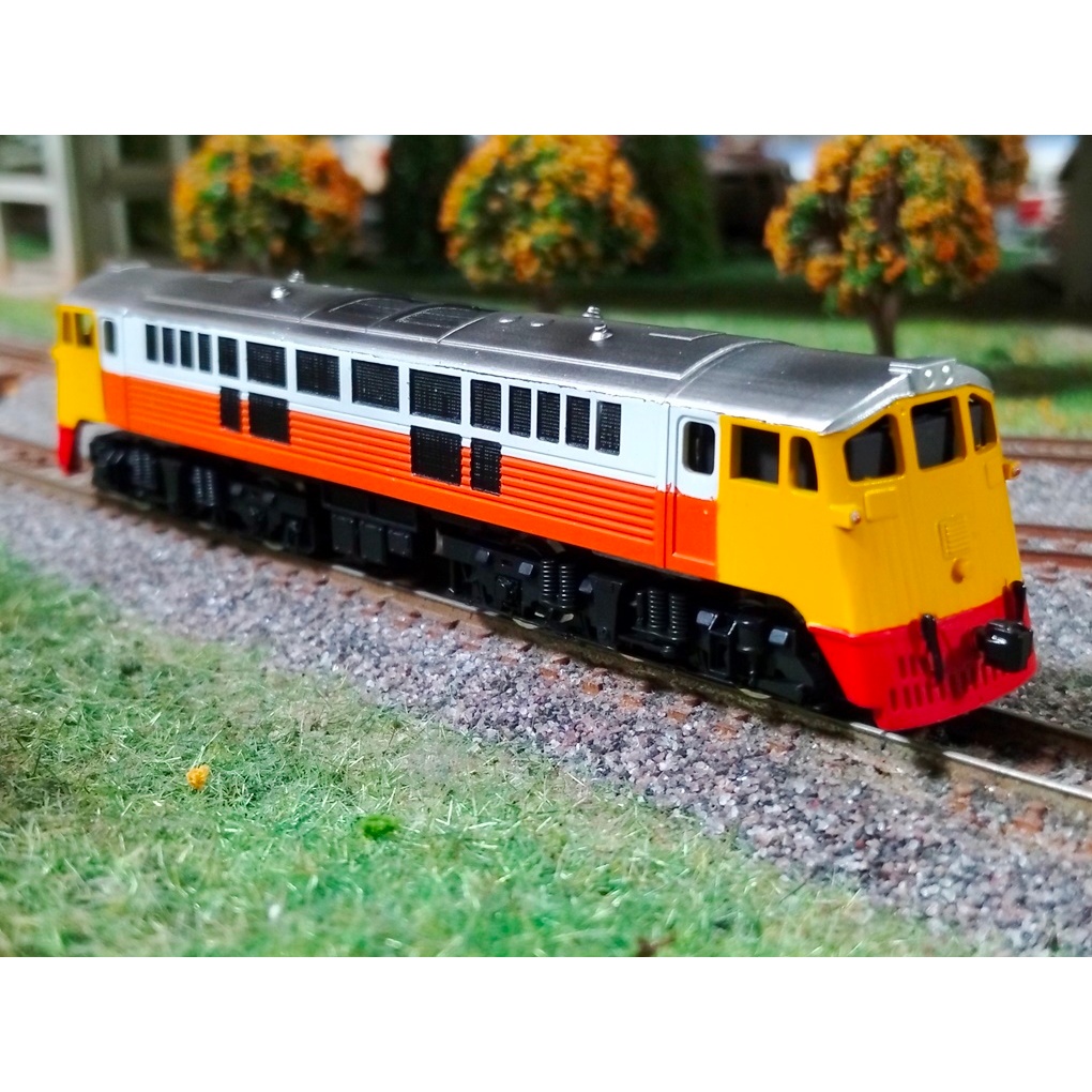 โมเดลรถไฟไทย โมเดลรถไฟไทยคุณปู่ GEK N Scale * สร้างใหม่จากรถมือสอง *