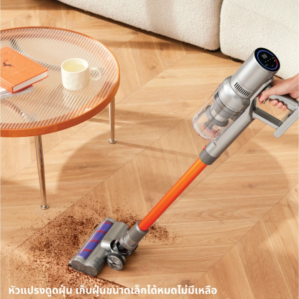 [พร้อมส่ง] Airbot Hypersonics Max 33KPa Cordless Vacuum Cleaner เครื่องดูดฝุ่น และถูพื้นไร้สาย thumbnail 7