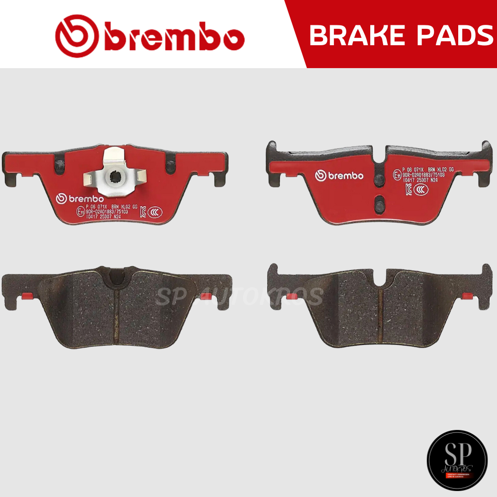 BREMBO ผ้าเบรคหลัง BMW Series 1 F20 F21, Series 2 F22 '11- / P06 071