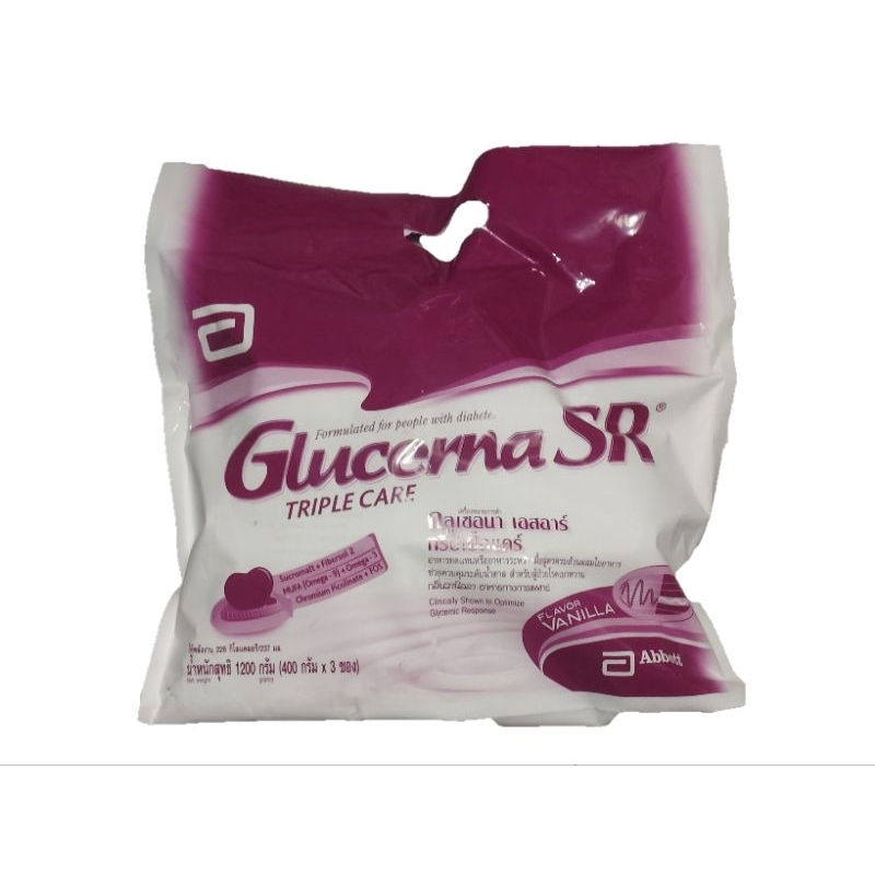 Glucerna SR Triple Care Flavour Vanilla (3 ซอง)