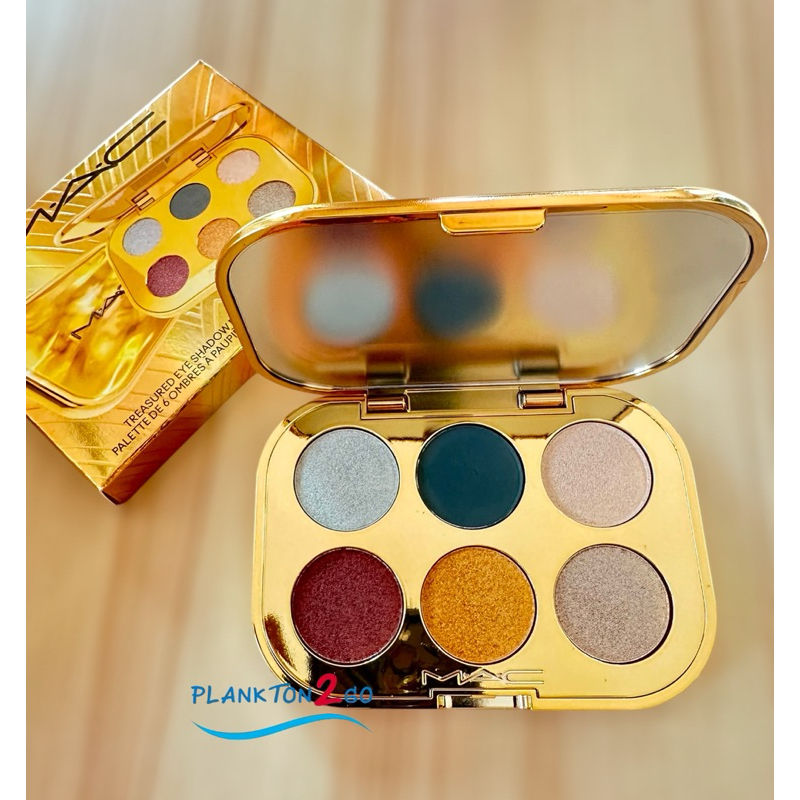 แฟชั่น ❤ Limited Edition Eyeshadow Palette mac Treasured Eyeshadow x6 All Wealth, Rose Occasions kin