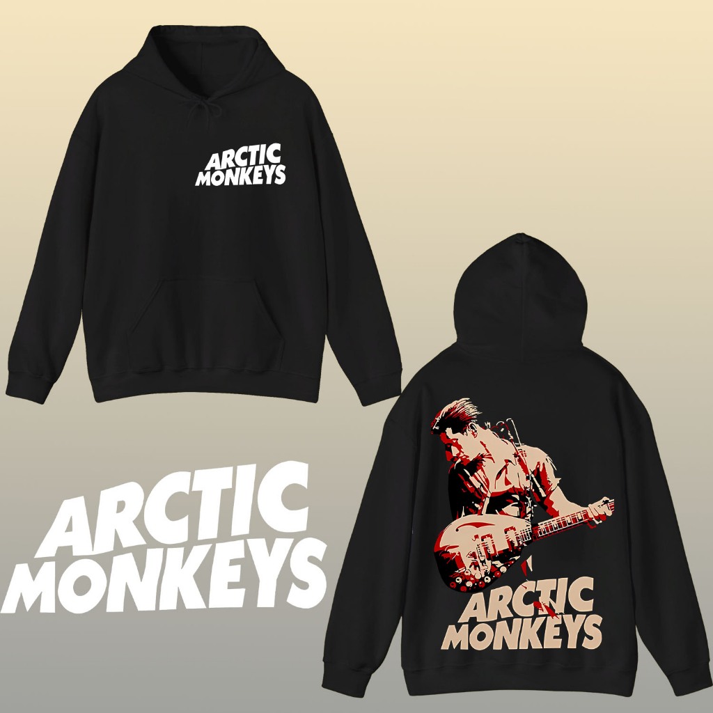 2025 hoodies ใหม่ Arctic MONKEYS Hoodie ผ้าฝ้ายหลายสไตล์สีดำ hoodies M-3XL