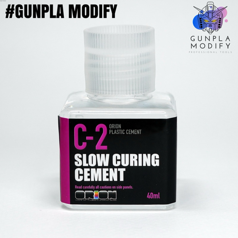 ORION C-02 Slow Curing Cemant กาวประกบ กันหลวม แห้งช้า ขนาด 40ml