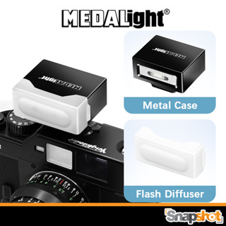 [พร้อมส่ง] Flash MEDALight F1 Metal (วัสดุโลหะ) แฟลชหัวกล้อง…