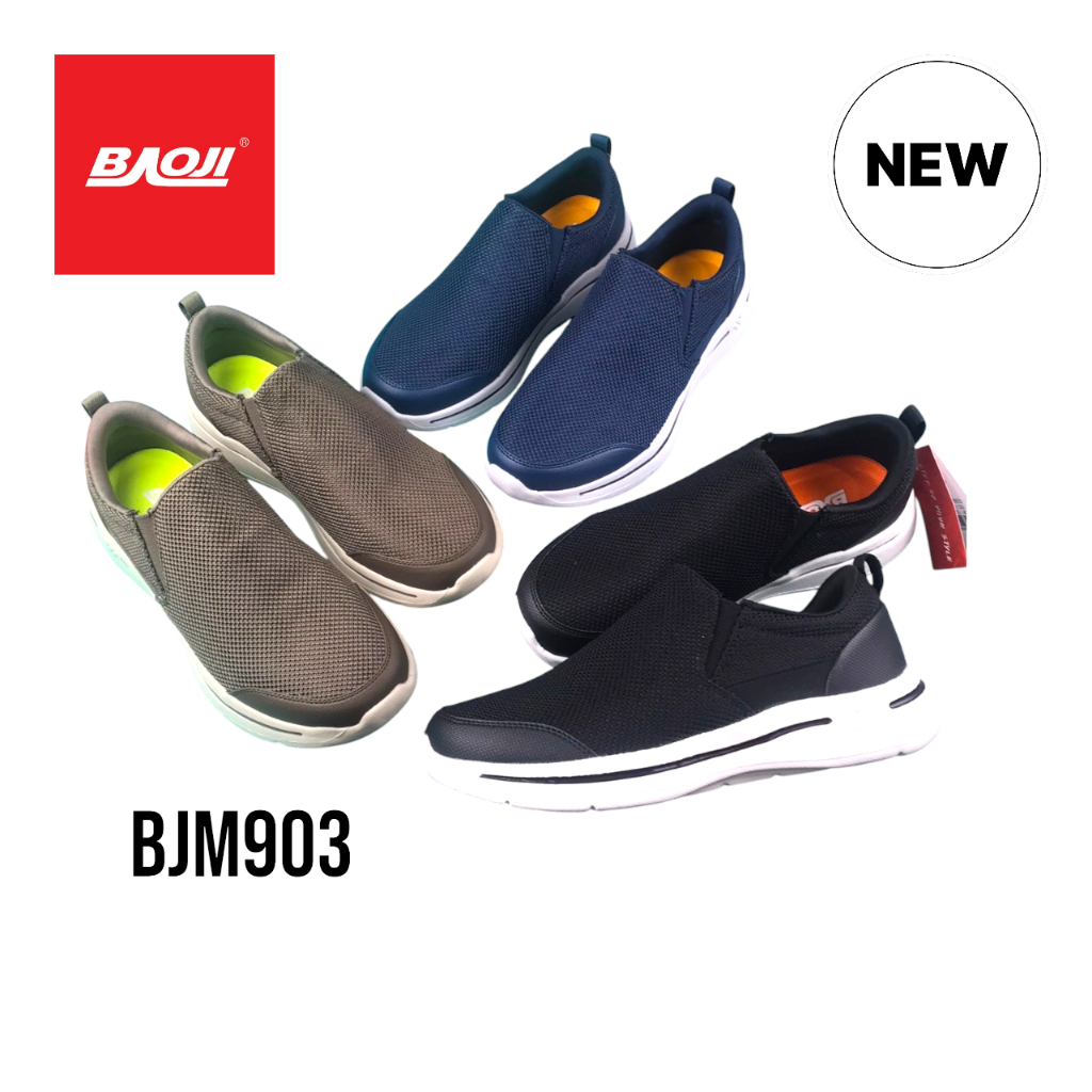 Baoji รองเท้าลำลองผู้ชายแบบสวม รุ่น BJM903 (41-45)