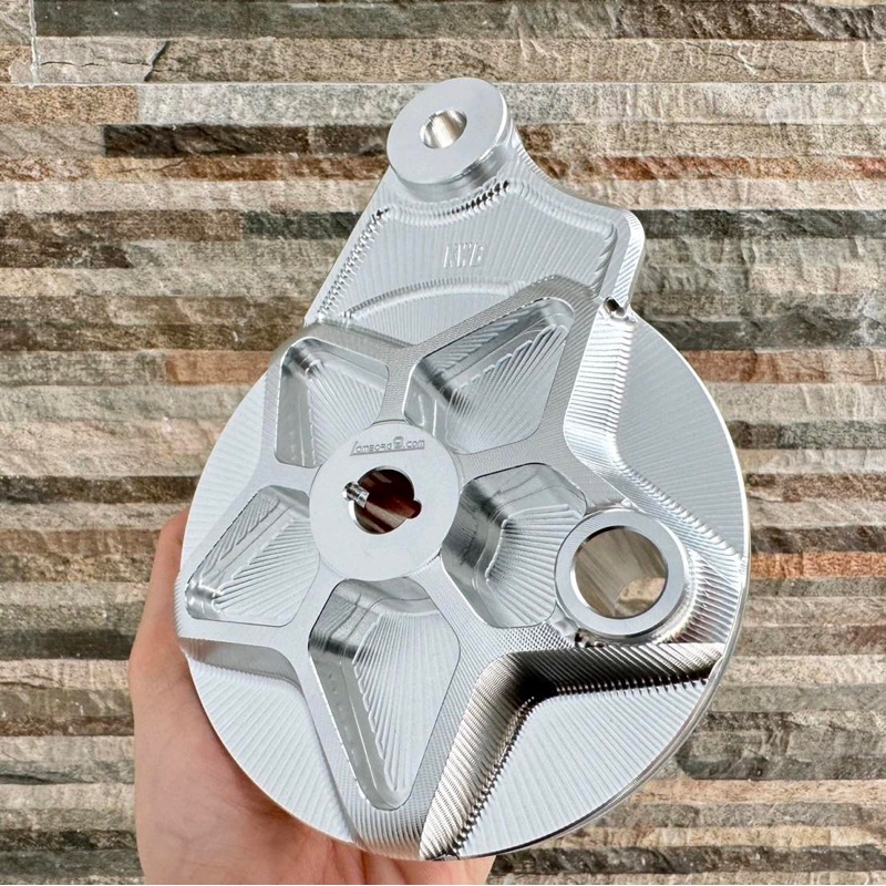 ฝาดั้มเบรคหลัง อัลลอยCNC Wave125บังลม 125ปลาวาฬ/LED 110i ดรีม110i 100S มอเตอร์ไซค์ Motorcycle
