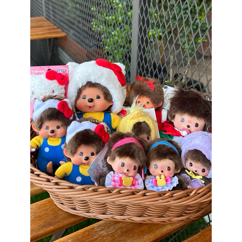 [พร้อมส่ง ของแท้💯]พวงกุญแจ ม่อนชิชิ มอนชิชิ Monchhichi จากญี่ปุ่น