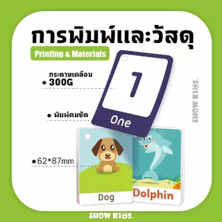 บัตรคำ บัตรคำภาษาอังกฤษ แฟลชการ์ด แฟลชการ์ดภาษาอังกฤษ บัตรคำศัพท์ Flash card บัตรคำศัพท์เสริมพัฒนาการ